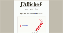 Desktop Screenshot of jaffiche.fr
